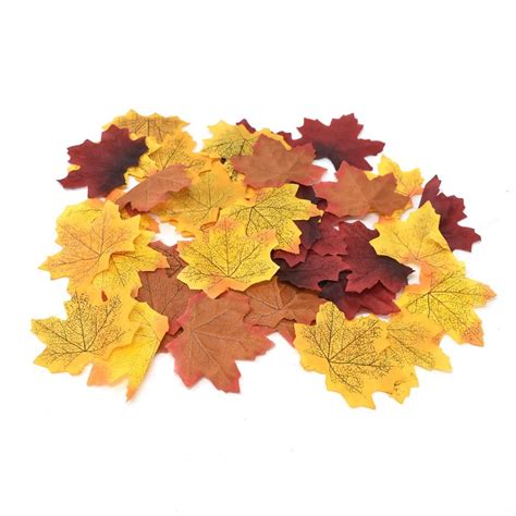 bags of fake leaves
